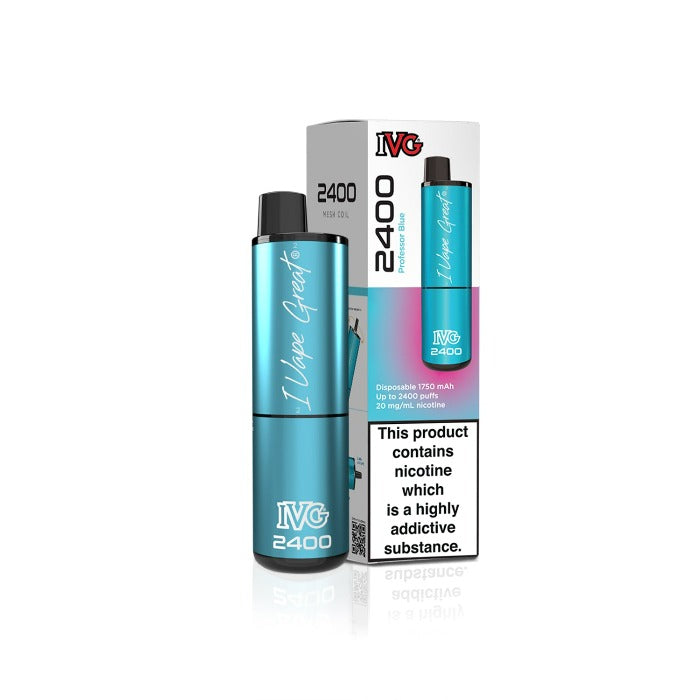 IVG 2400 Professor Blue Vaporizers & Electronic Cigarettes IVG   