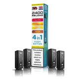 IVG 2400 4 In 1 Fizzy Edition Reload Pods Vaporizers & Electronic Cigarettes IVG