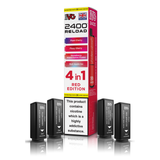 IVG 2400 4 In 1 Red Edition Reload Pods Vaporizers & Electronic Cigarettes IVG
