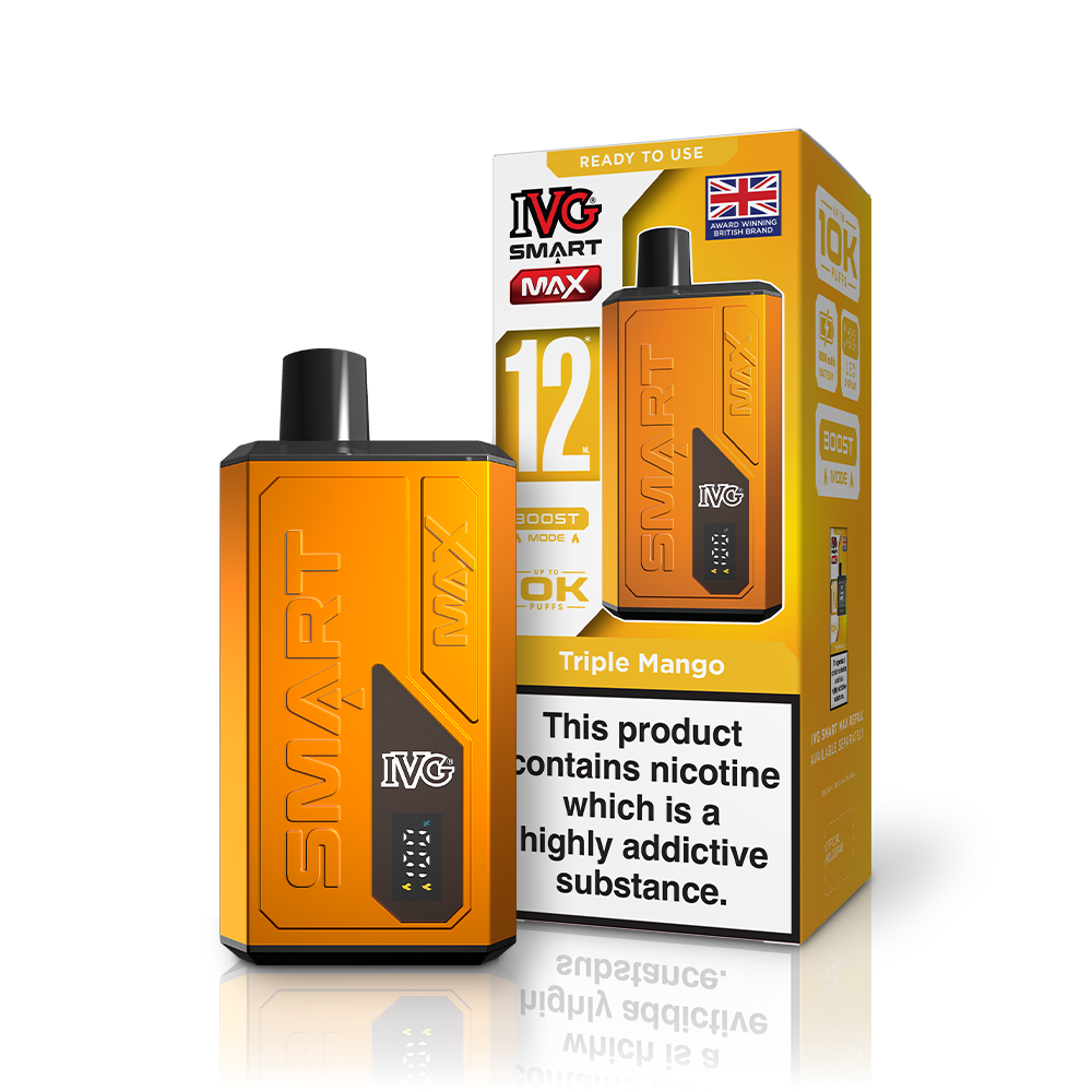 IVG Smart Max Triple Mango Starter Kit Vaporizers & Electronic Cigarettes IVG